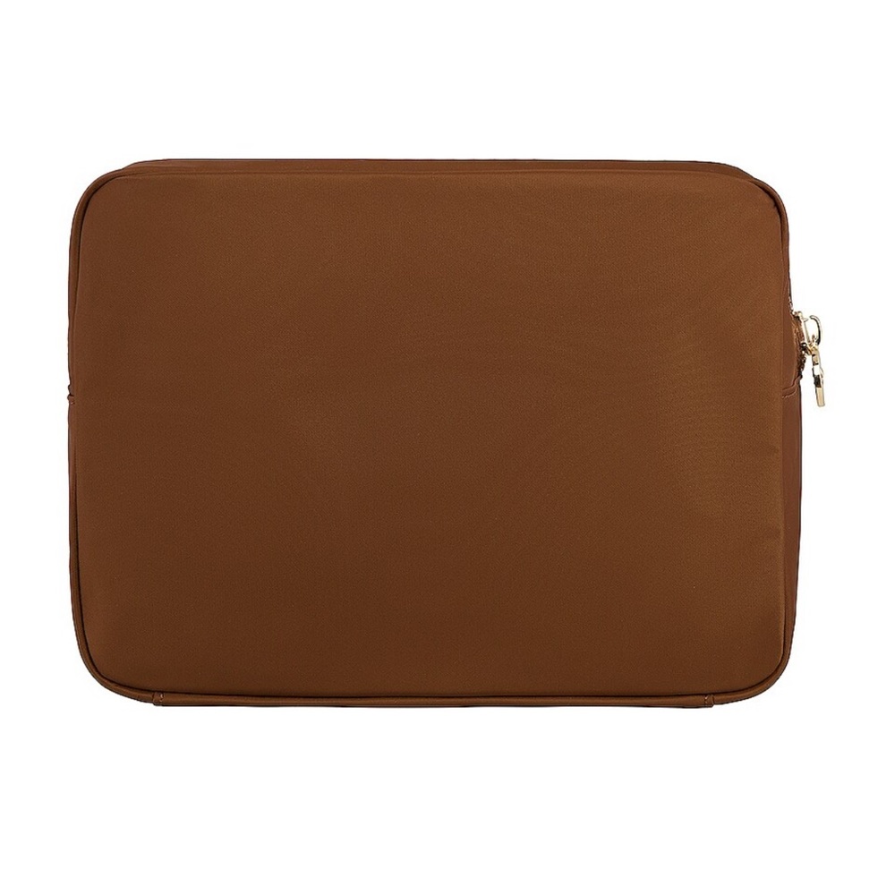 Stoney clover lane chocolate brown large homecoming pouch travel - Picture 2 of 3